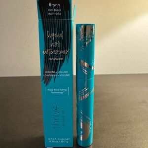 Thrive Liquid Lash Extensions Mascara Brynn Rich Black .38 oz 10.7 ml NIB